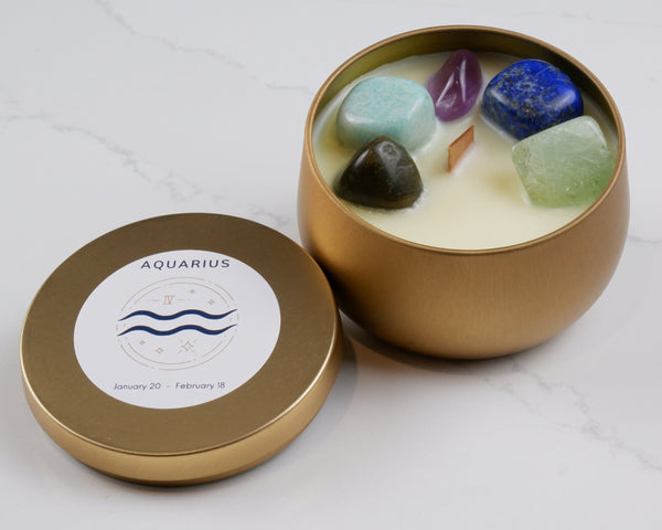 Aquarius Candles